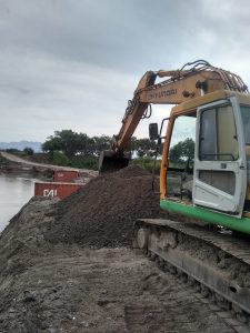 OBRA PASO GUAYABO RIO AMECA 1 Apoya Gobierno de Bahía para restablecer el paso sobre el río Ameca