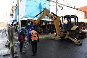 obras1 Ayuntamiento de Tepic arrancó remodelación de calles en el Centro Histórico
