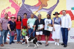 INAUGURAN CIUDAD MURAL 2 PRINCIPAL Inaugura Jaime Cuevas Ciudad Mural en La Cruz de Huanacaxtle