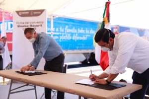 Convenio 3 Acuerdan Nayarit y Sinaloa revisión sanitaria en la frontera que comparten