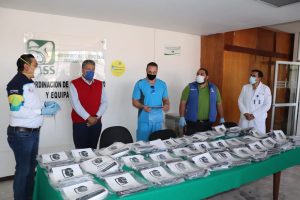 caretas imss 2 Órgano Interno de Control del municipio de Aguascalientes dona caretas protectoras al IMSS