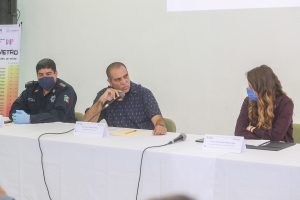 conferencia d eprensa Puerto Vallarta se suma al Plan COVID de apoyo a las mujeres