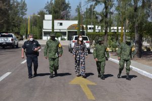 zona militar Se reunió Tere Jiménez con nuevo Comandante de la XIV Zona Militar