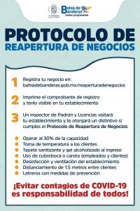 REAPERTURA COMERCIOS Reapertura de comercios con protocolo y distintivo de cumplimiento: Jaime Cuevas 