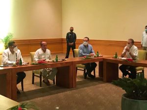 Reunión E Sostiene SECTUR Nayarit, reunión con empresarios del sector turístico de Bahía de Banderas  