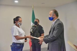 policia municipal2 Entrega el alcalde de Jesús María primer pago de cadetes que aspiran a sumarse a la policía municipal