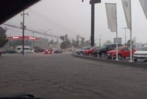 lluvias fuertes 2 Municipio de Aguascalientes brindo auxilio a la ciudadanía por la fuerte lluvia del martes