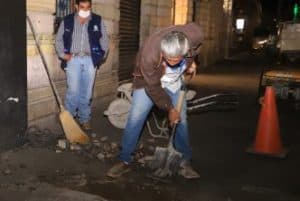 rehabilitacion calles 2 Retoma municipio de Aguascalientes brigadas nocturnas para rehabilitar vialidades