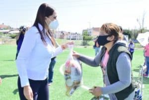 entrega de apoyos Continua municipio de Aguascalientes con le entrega de apoyos alimenticios