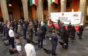 informe López Obrador 610x389 Economía ya se empieza a recuperar: López Obrador al rendir informe