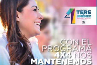 4x4 programa Tere Jiménez se mantiene cercana a la ciudadanía a través del programa 4x4