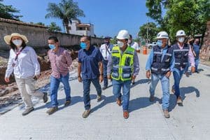 SEDATU 1 Supervisan Dávalos y SEDATU obras de Mejoramiento Urbano