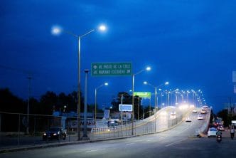 avenidas iluminadas Tere Jiménez da resultados: 57 mil nuevas luminarias led hacen de Aguascalientes una ciudad iluminada y segura
