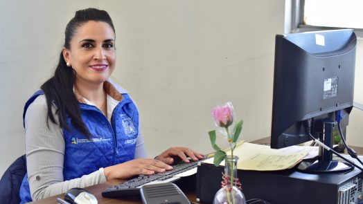 cecilia Cecilia Villalobos, servidora pública municipal ejemplo de compromiso con la ciudadania