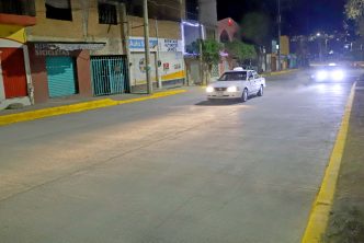 avebida mariano Registra municipio 90 por ciento de avance en pavimentación de avenida Mariano Hidalgo