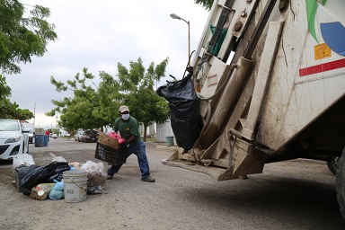 REFUERZAN RECOLECCION DE BASURA EN BAHIA 3 Se recolectan eficientemente 230 toneladas diarias de basura en Bahía de Banderas