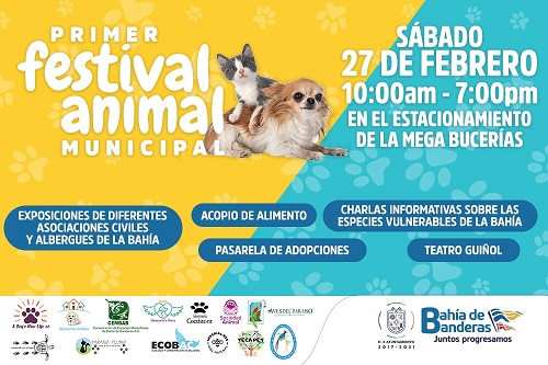 ADOPCION MASCOTAS BAHIA 1 Gobierno de Bahía de Banderas realizará el Festival Animal 2021