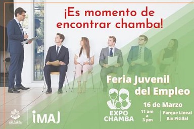 IMAJ 2 Anuncia el IMAJ primera ‘Feria del Empleo Juvenil 2021’