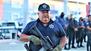 Policia Jose de Jesus Valenzuela Ruiz El Décimo Ayuntamiento protege a sus policías