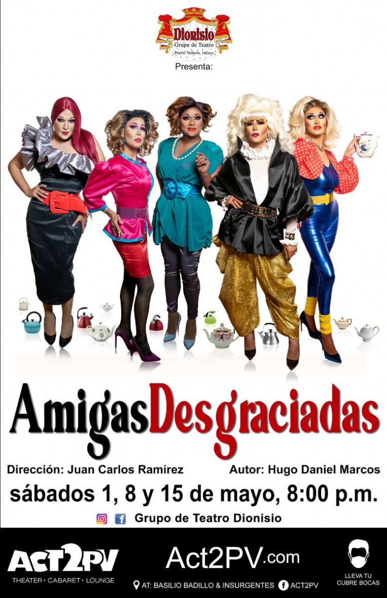 Poster Amigas Desgraciadas scaled Gran estreno de Amigas Desgraciadas en Puerto Vallarta