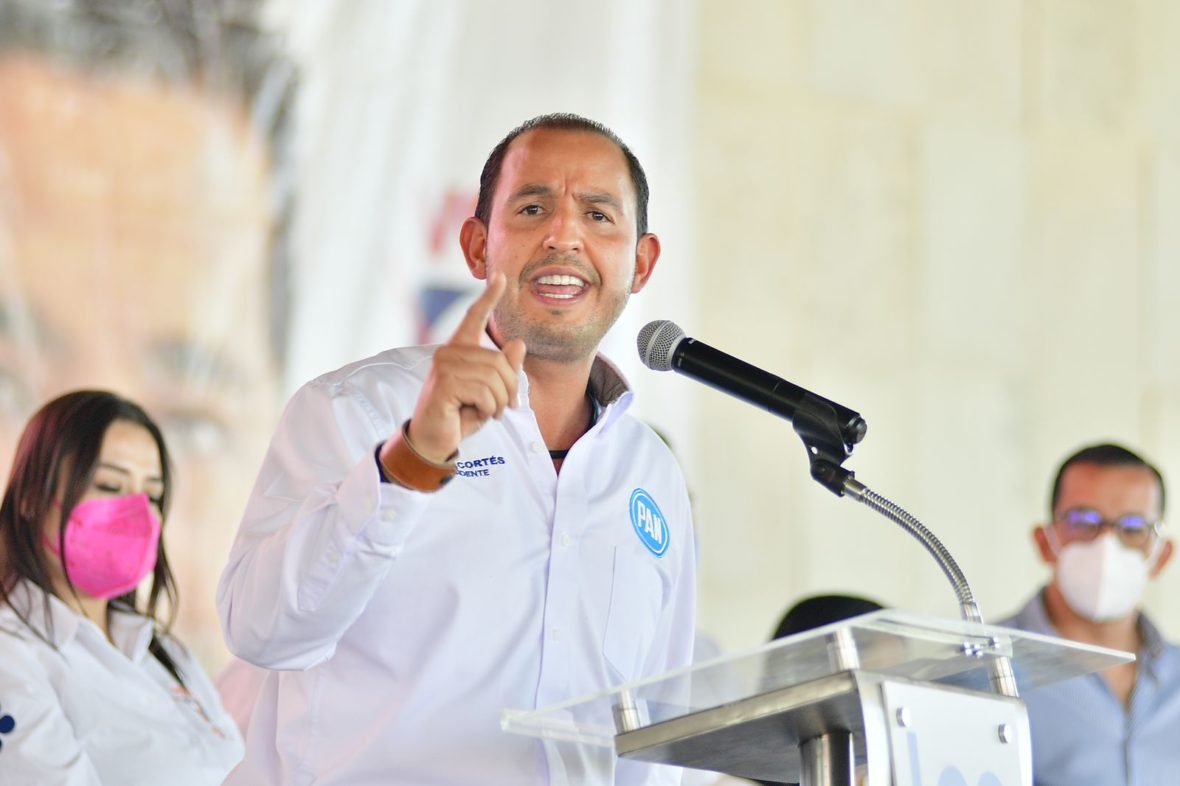 WhatsApp Image 2021 05 02 at 11.43.15 PM 2 scaled Marko Cortés, Presidente Nacional del Pan, respalda proyecto de Leo Montañez a la presidencia municipal de Aguascalientes