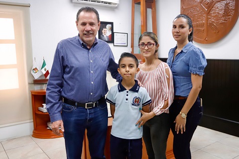 NINO GOBERNADOR KALEB JAIME CUEVAS 4 ”Un orgullo tener nuestro segundo niño gobernador": Jaime Cuevas