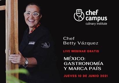 chef betty 1 Chef Betty Vázquez difundirá la gastronomía nayarita en Europa y Latinoamérica