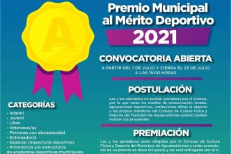 merito deportivo 2 Se agota el tiempo para participar en la convocatoria al Premio Municipal al Merito Deportivo 2021