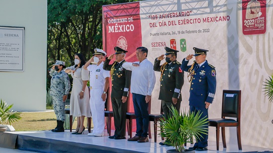 ejercito 2 Rinden honores al Ejército Mexicano en su 109 aniversario