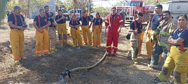 bomberos 2 Realizan simposio de capacitación para bomberos de la región