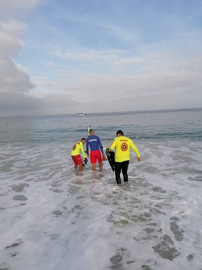 busquedad guardavidas 2 Guardavidas buscan a joven desaparecido en el mar