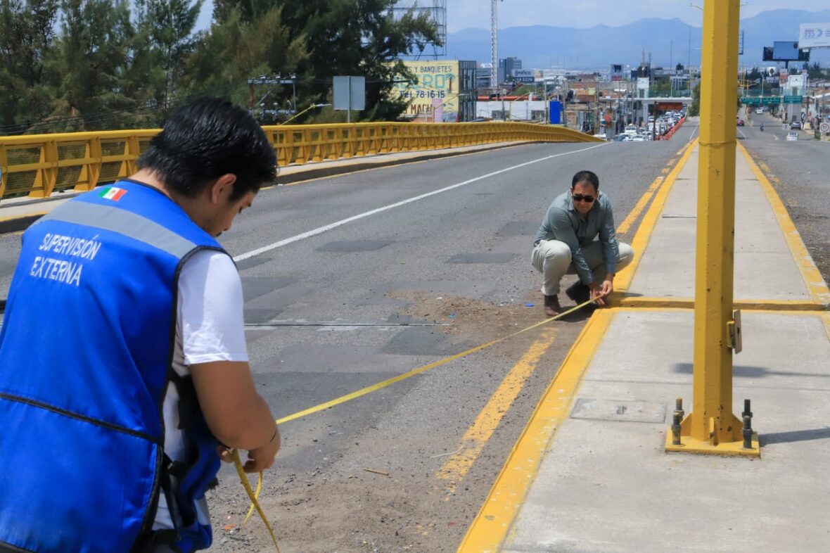 WhatsApp Image 2022 08 29 at 3.49.07 PM 2 scaled Obras Públicas Municipales realiza pruebas dinámicas en el puente de la Colonia México