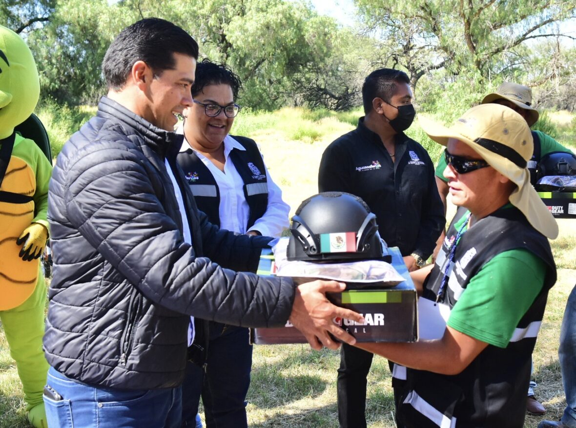 IMG 0983 scaled Municipio de Aguascalientes entregó equipamiento para reforzar el cuidado de áreas naturales protegidas