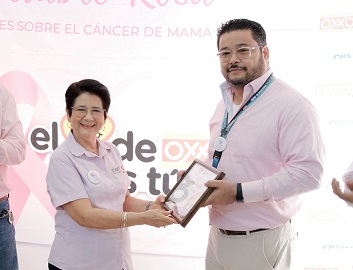 certificado cancer Trabajan DIF y OXXO en la prevención del cáncer de mama