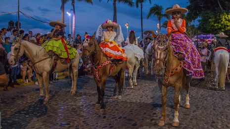 desfile charro Puerto Vallarta festejará en grande el ‘Día de Muertos’
