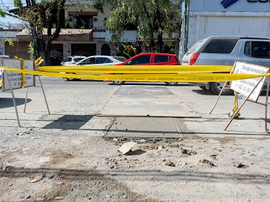 reparacion vialidad 2 Concluye SEAPAL reparación de vialidad en la Avenida Francisco Villa