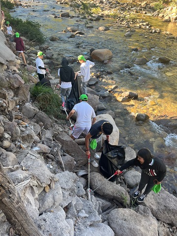 limpieza rio cuale Realizan jornada de limpieza en el río Cuale