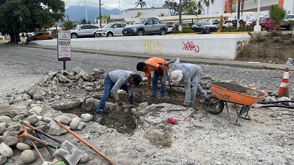 obras publicas Obras Públicas retoma con fuerza las acciones de bacheo en el municipio