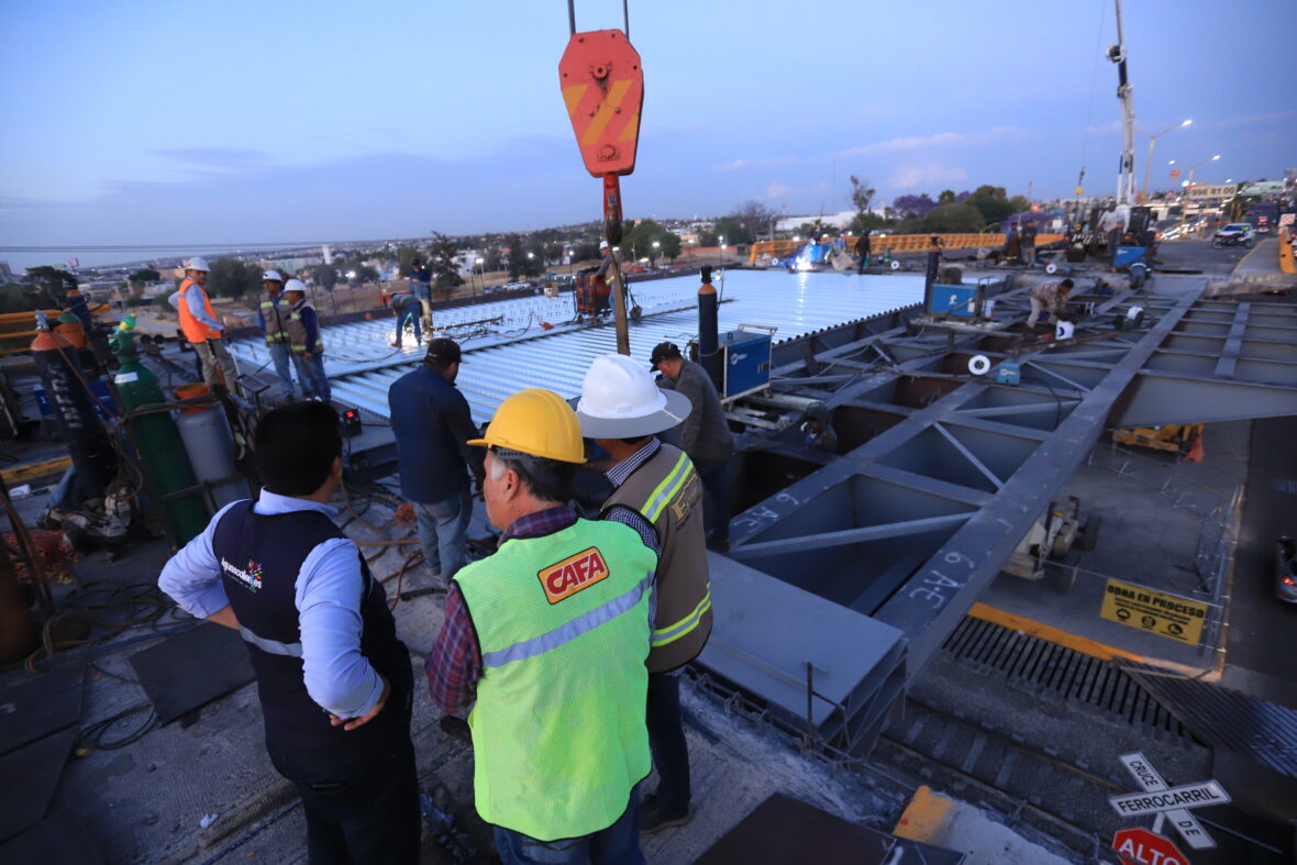 20230328191330 IMG 3965 scaled ESTE FIN DE SEMANA, SE REALIZARÁN LOS TRABAJOS DE COLADO DE LA LOSA DEL PUENTE DE LA COLONIA MÉXICO