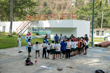 visita guiada Recibe SEAPAL Vallarta a alumnos de la Primaria Juan Escutia