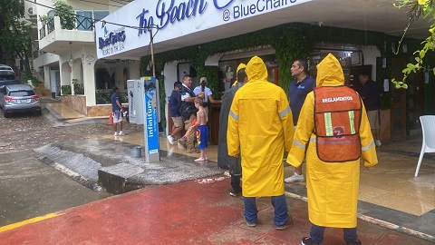OPERATIVO HURACAN 1 Comisaría pone en marcha operativo ente el paso del huracán “Lidia”