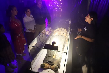 Museo Inti Inauguran el Museo Itinerante de las Momias de Encarnación de Díaz