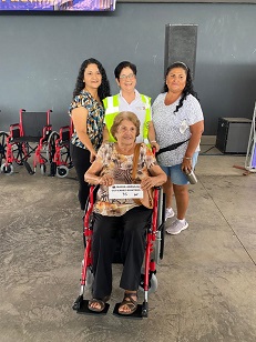 sillas de ruedas 2 En alianza, DIF Vallarta y Club Rotary Sur entregan sillas de ruedas