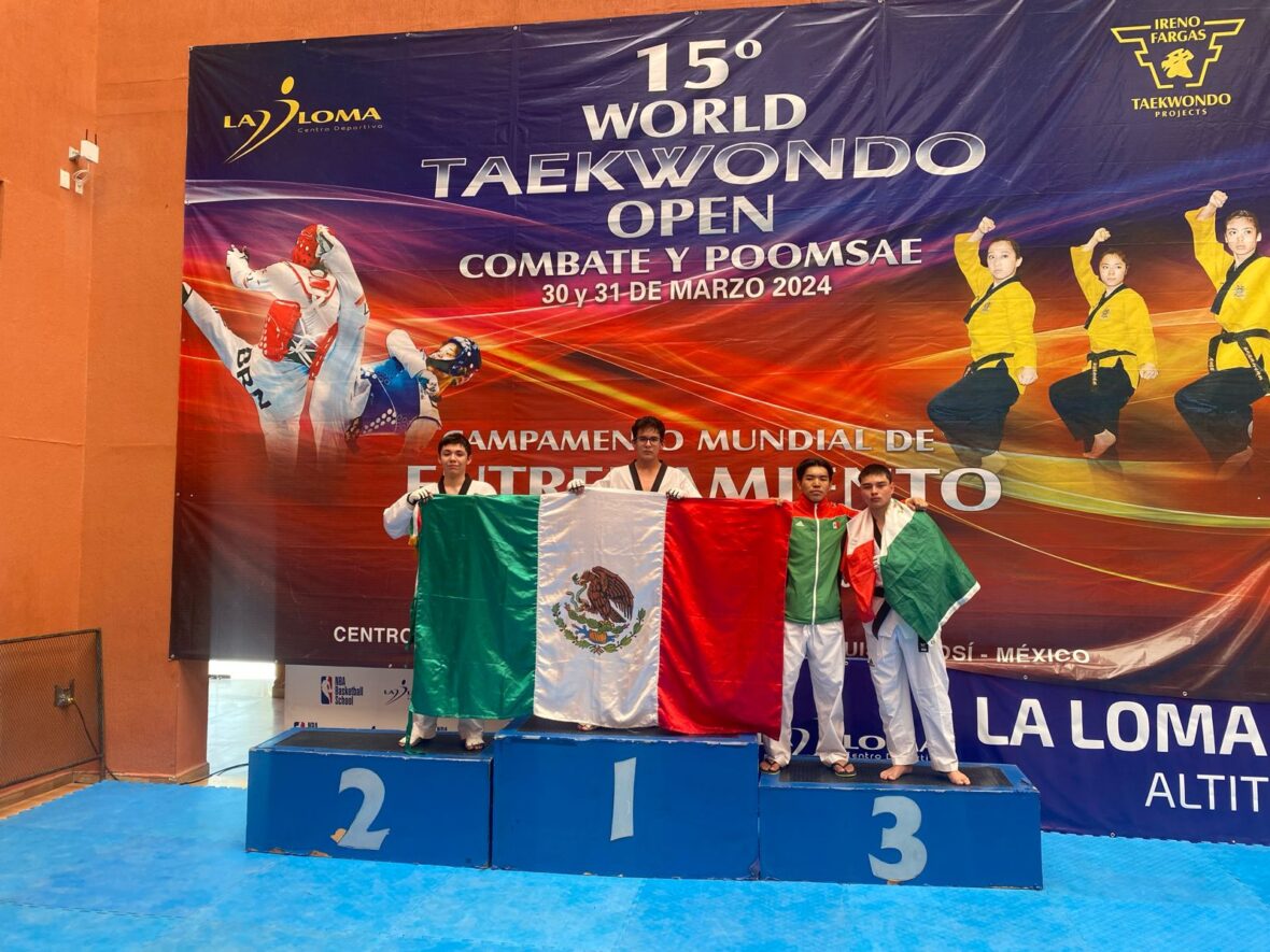 WhatsApp Image 2024 04 26 at 16.01.32 scaled ATLETAS DE AGUASCALIENTES REGRESAN A CASA CON 29 MEDALLAS OBTENIDAS EN EL WORLD TAEKWONDO OPEN