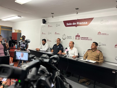 conferencia de prensa 1 Puerto Vallarta cumple con una excelente Semana Santa