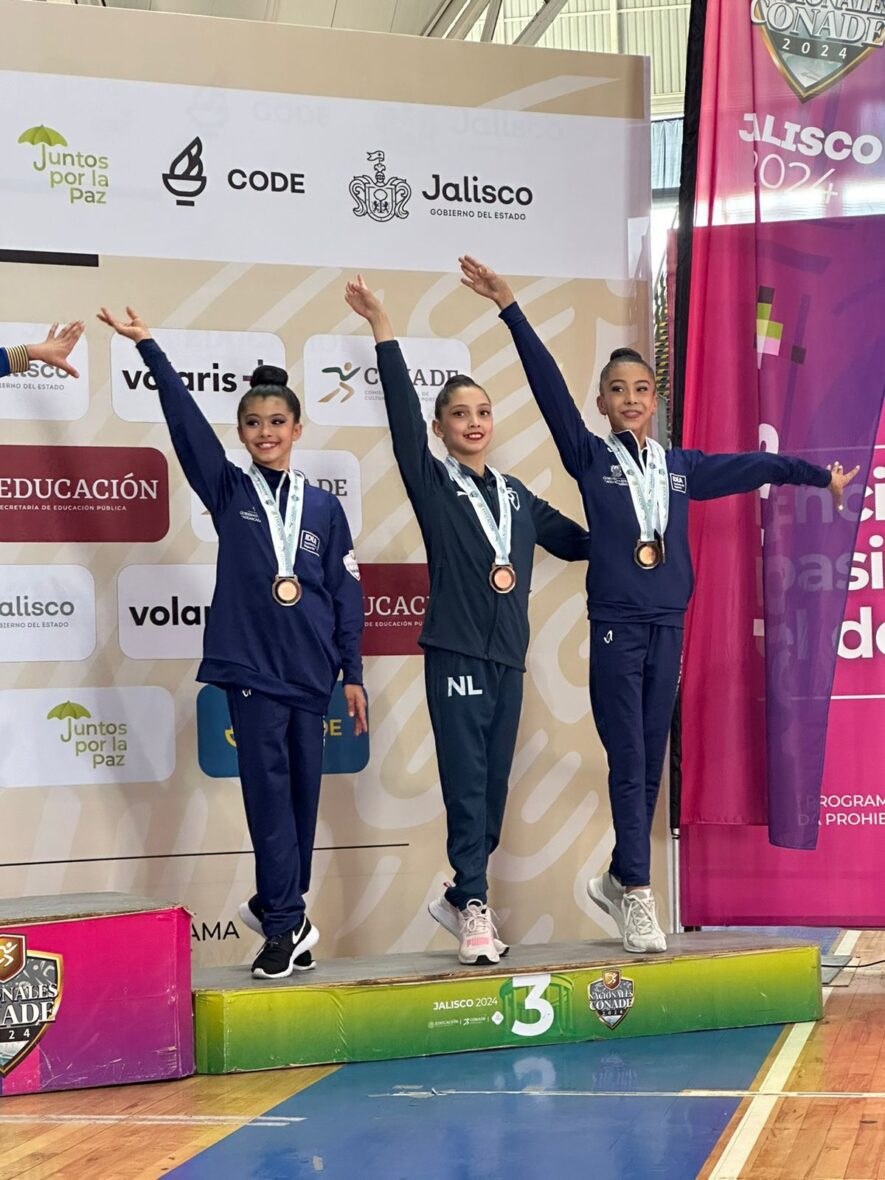 16 scaled AGUASCALIENTES TRIUNFA EN CONADE 2024: 1 ORO Y 5 BRONCES PARA NATACIÓN Y GIMNASIA RÍTMICA