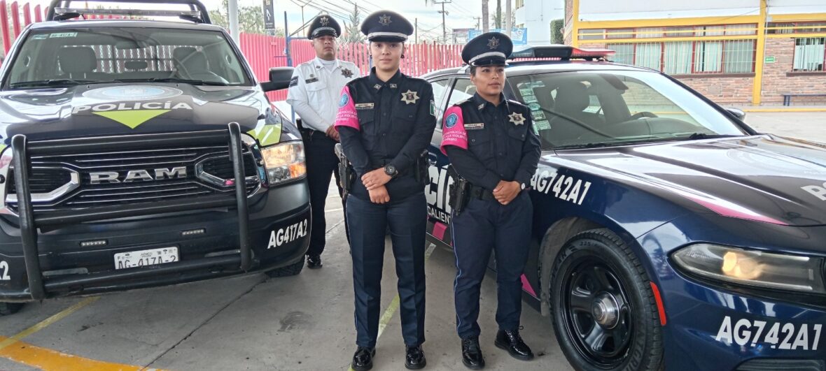 16 2 scaled EN AGUASCALIENTES LA POLICÍA ROSA GARANTIZA LA SEGURIDAD DE LAS MUJERES