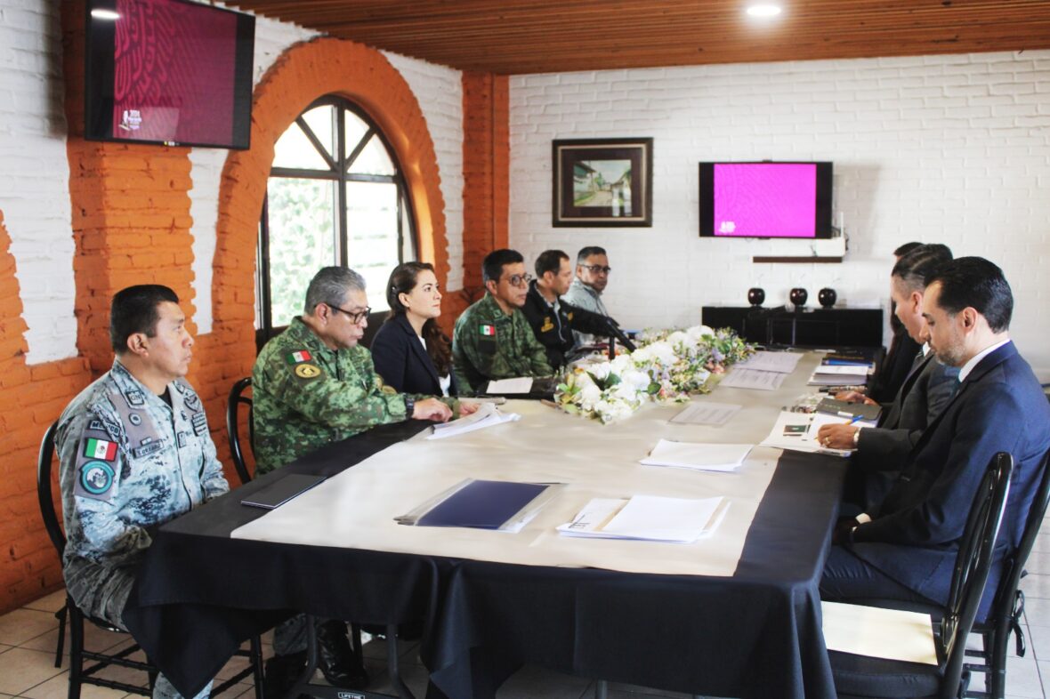 3 scaled ENCABEZA TERE JIMÉNEZ REUNIÓN PARA FORTALECER EL BLINDAJE REGIONAL; PARTICIPARON AUTORIDADES FEDERALES Y ESTATALES