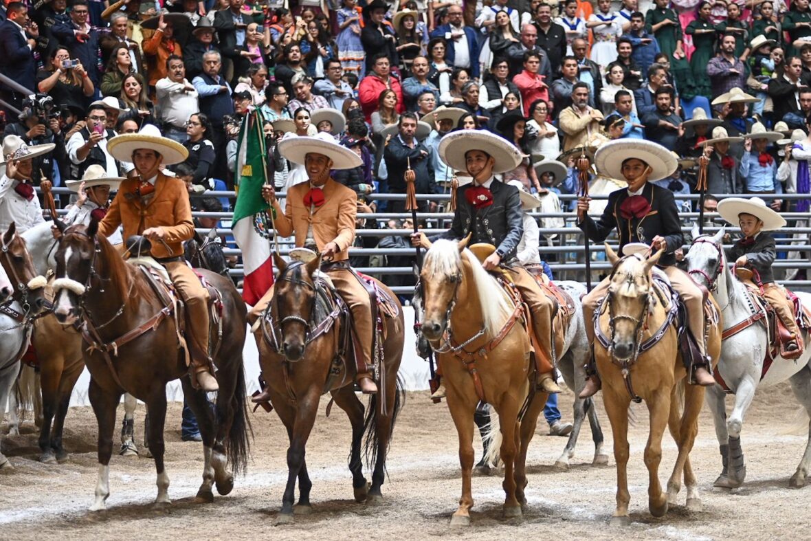 43 scaled ESPECTACULAR INAUGURACIÓN DEL XXXI CAMPEONATO NACIONAL INFANTIL, JUVENIL Y DE ESCARAMUZAS 2024 “LA CATRINA”