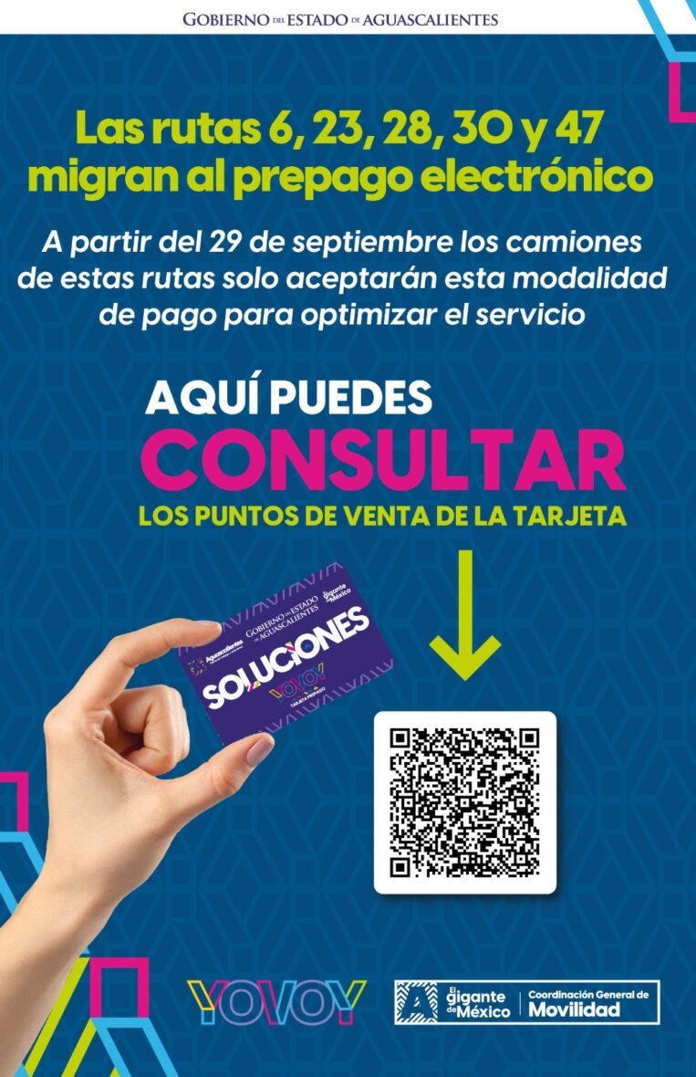 14 3 scaled RUTAS 6, 23, 28, 30 Y 47 SE SUMAN AL PREPAGO ELECTRÓNICO DESDE ESTE 29 DE SEPTIEMBRE